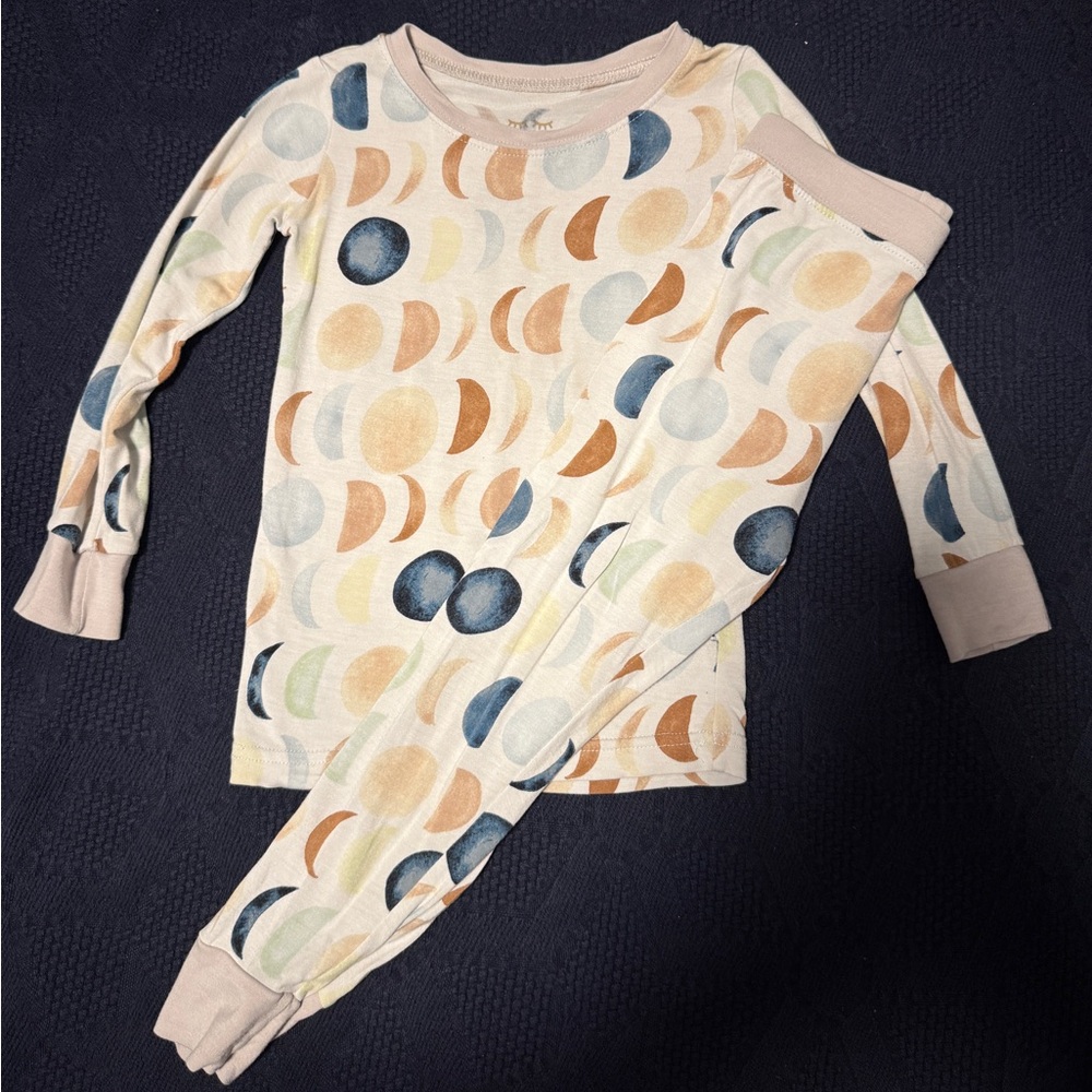 Little Sleepies: Luna Neutral two-piece pajama set - 18-24 months